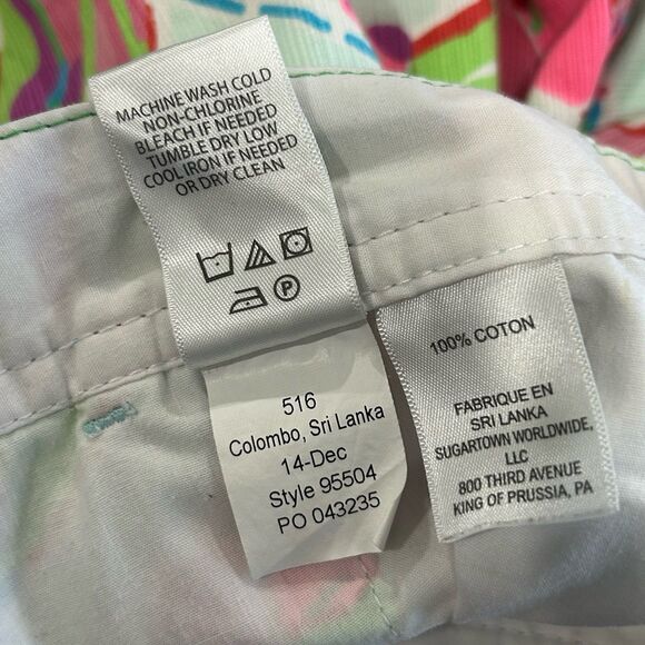 Lilly Pulitzer Shorts Women’s Size 2 Pink The Buttercup Scalloped Hem - Picture 7 of 12